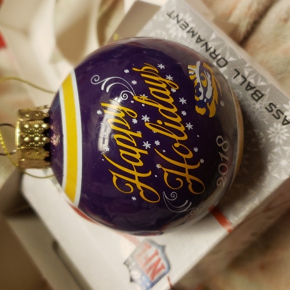 NIB☆ NFL LSU Christmas Ornament - Picture 2 of 8